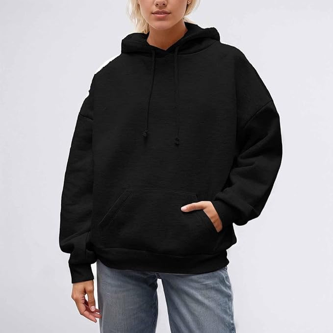 Angel Wing Hoodie - Black